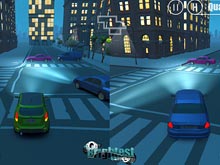 3D Night City: 2 Player Racing
