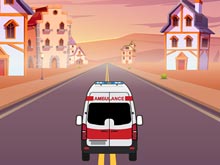 Ambulance Traffic Drive