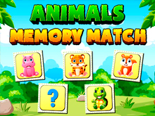 Animals Memory Match