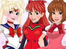 Anime Cosplay Princesses