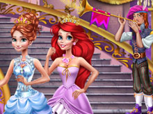 Anna and Ariel Princess Ball Dress Up