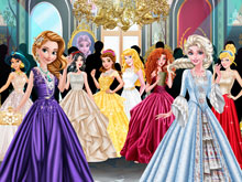 Anna And Elsa Arendelle Ball