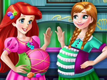 Ariel and Anna Pregnant BFFs