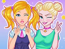 Audrey and Eliza Insta Photo Booth