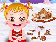 Baby Hazel Gingerbread House