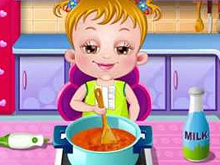 Baby Hazel Kitchen Time