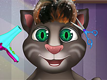 Baby Talking Tom Hair Salon