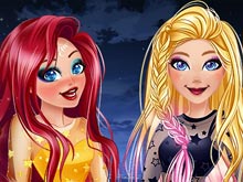 Barbie And Ariel Galaxy Fashionistas