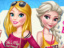 Barbie And Elsa Bffs
