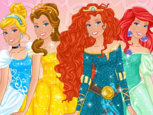 Barbie Disney Princess Outfits
