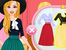 Barbie Loves Pleated Skirts