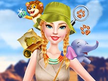 barbie safari game