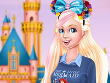 Barbie Visits Disneyland