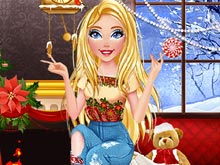 Barbie's Christmas Makeup Trends