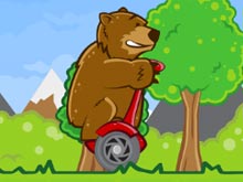 Bear on a Scooter