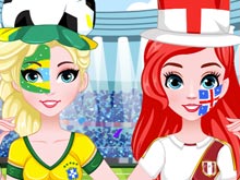Bffs World Cup Face Paint