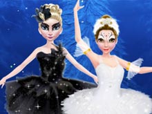 Black And White Swan Battle