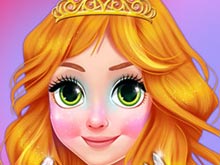 Blonde Princess Jelly Nails Spa
