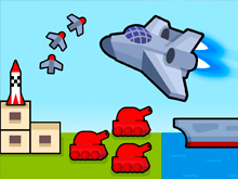 Bomber Plane: 2D Air Strike
