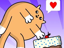 Cats Love Cake