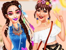 Celebrity BFFs Coachella Fun