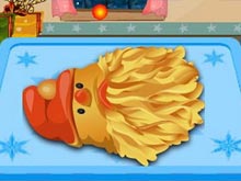 Cooking Golden Santa Bread