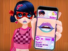 Cute Lip Design For Marinette