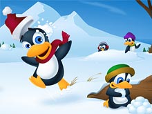 Cute Penguin Slide