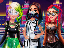 Cyberpunk City Fashion