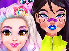 Cyberpunk Vs Candy Fashion Rivalry