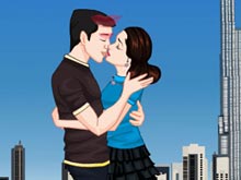 School Girl's First Kiss - GirlsUGames