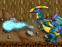 Dino Robot Adventure - Lightning Parasau