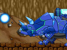 Dino Robot Adventure - Tricera Blue