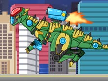 Dino Robot Stegoceras - Transform!