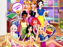 Disney Princesses: College Girls Night Out