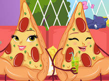 Disney Princesses Pizza Party