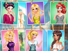 Disney Princesses Postcard Maker