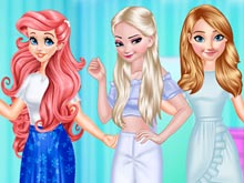 Disney Princesses Prom Dress Fashion
