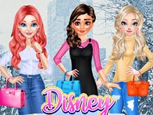 Disney Princesses Winter Fashion