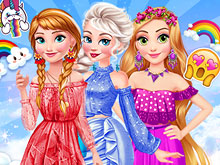 Disney Rainbow Dressup