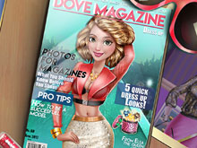 Dove Magazine Dolly Dress up