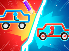 Draw Car Fight