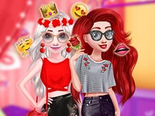 Elsa And Ariel Date Looks