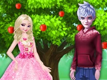 Elsa And Jack Loving Tree