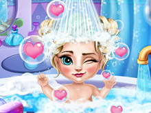 Elsa Baby Bath
