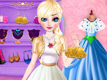 Elsa Dress Style Attempt