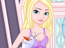 Elsa Make Up Removal