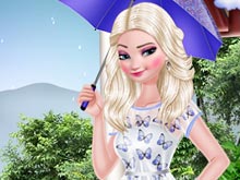 Elsa Rainy Day Fashion