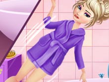 Elsa Shower Accident