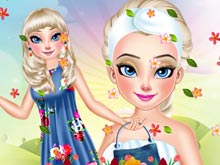 Elsa Spring Makeup